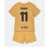 Baby Fußballbekleidung Barcelona Ferran Torres #11 Auswärtstrikot 2022-23 Kurzarm (+ kurze hosen)